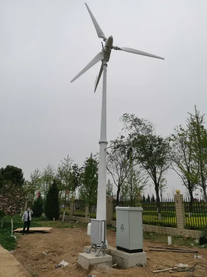 Ah-5kw Variable Pitch Wind Generator for on-Grid Solution Plan